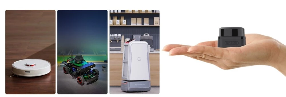 RPLIDAR C1 Compact in Size and Easy to Integrate